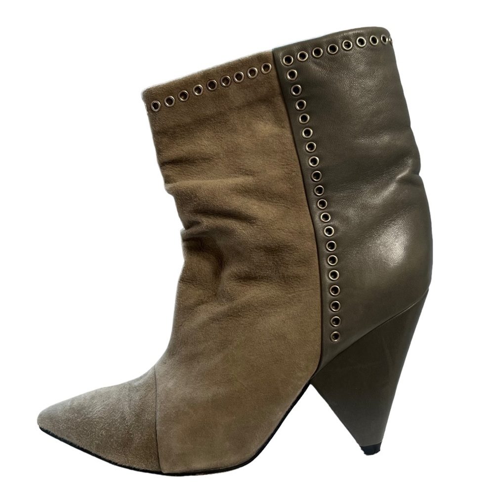 Isabel Marant Two-Tone Ankle Boots